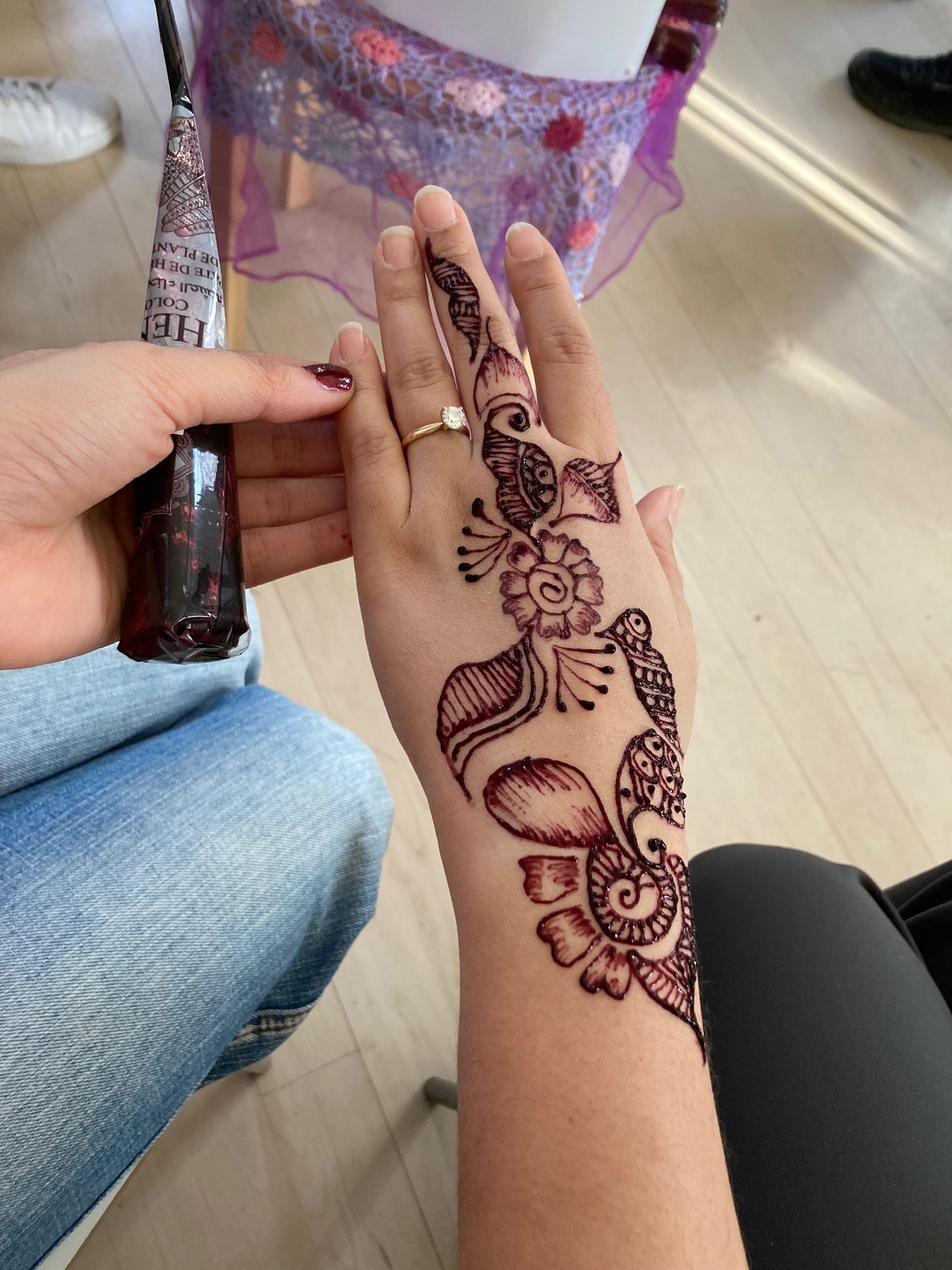 Henna design example 26